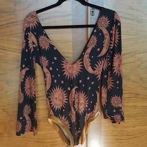 LuxMuse Sun and Moon Onesie XS/S
